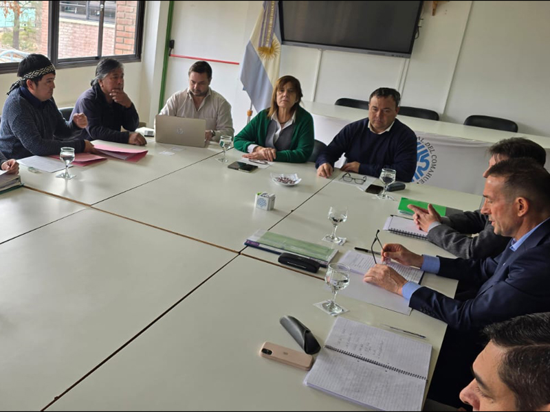 Mediación de la UNCo en la mesa de diálogo entre autoridades mapuche de la CMN y del gobierno neuquino